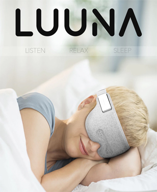 AIが選んだ音楽で快眠をサポート！眠りをモニターするハイテクアイマスク『Luuna』 | mHealth Watch